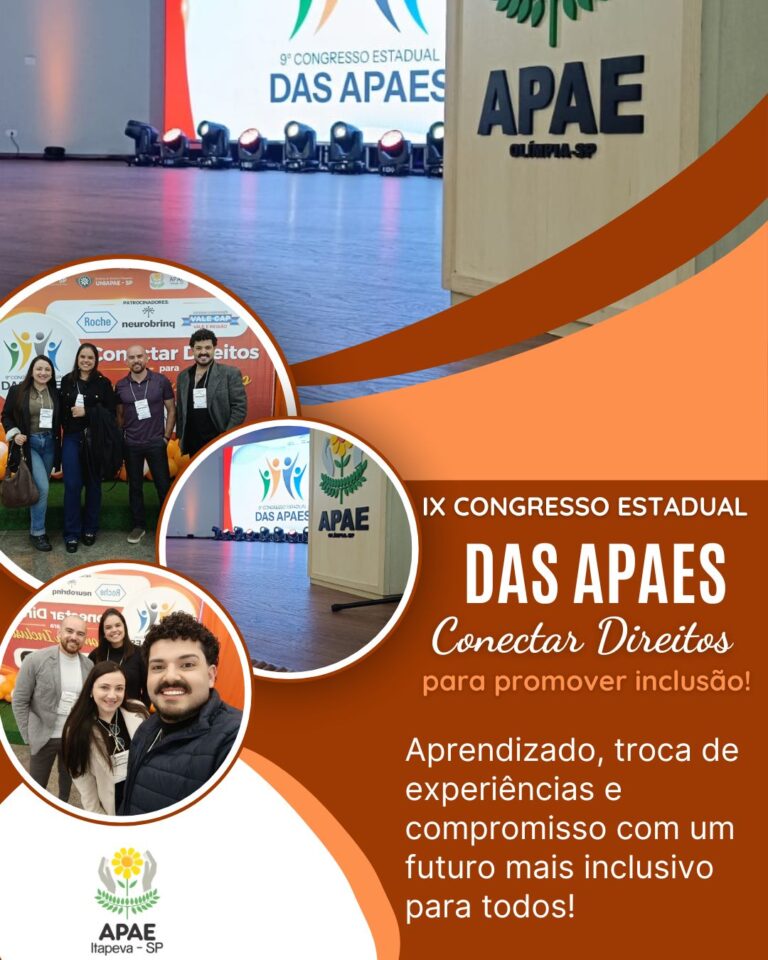 APAE de Itapeva participa do IX Congresso Estadual das APAEs sobre Inclusão