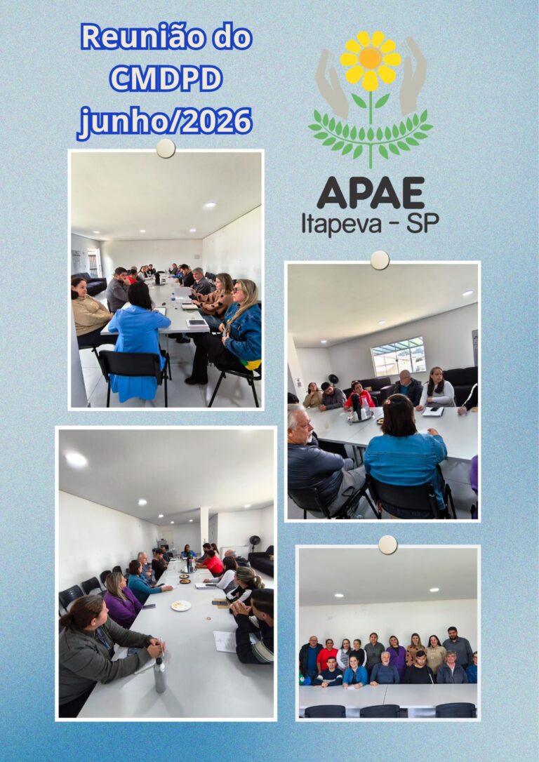 APAE Itapeva Marca Presença na Reunião do Conselho Municipal dos Direitos da Pessoa com Deficiência