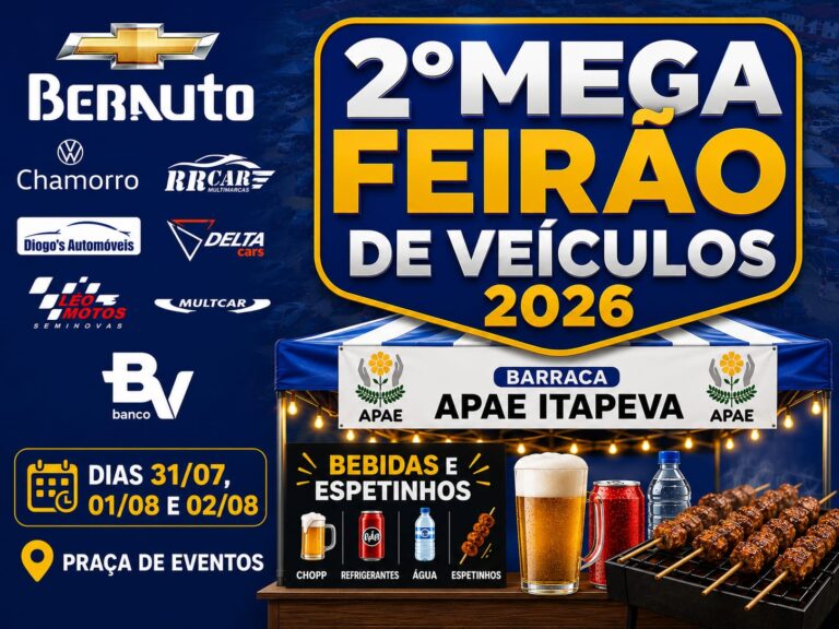 APAE de Itapeva divulga Prestação de Contas do 2º Feirão de Veículos e celebra resultado positivo