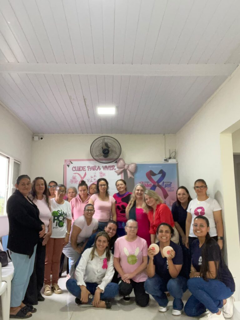 Ação do Outubro Rosa na APAE. “Um Olhar de Cuidado para Quem Cuida”